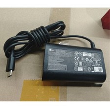 Genuine 65W AC Adapter Charger For LG Gram 14T90P 2-in-1 Laptop