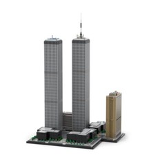MOC-177998 World Trade Center Complex 1:800 Scale Architecture 7121 Piece