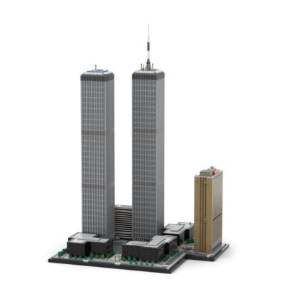 MOC-177998 World Trade Center Complex 1:800 Scale Architecture