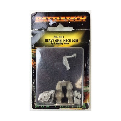 Ral Partha Battletech Loki - Heavy Omni Mech (Orange Card) Pack New