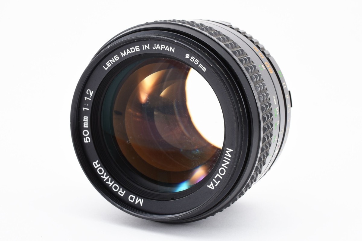 レンズ(単焦点) Minolta MD Rokkor 50mm F1.4 #7802 オールドレンズ】バランスのとれた有能レンズ「MINOLTA MD ROKKOR 50mm