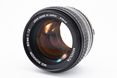 EXC+5】 Minolta MD Rokkor 50mm f/1.2 Standard Prime Lens for SR MD