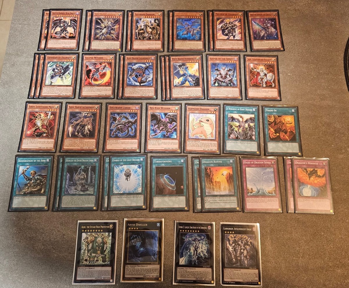 Yugioh Casual Deck: Dragons Of Felgrand Lightsworns