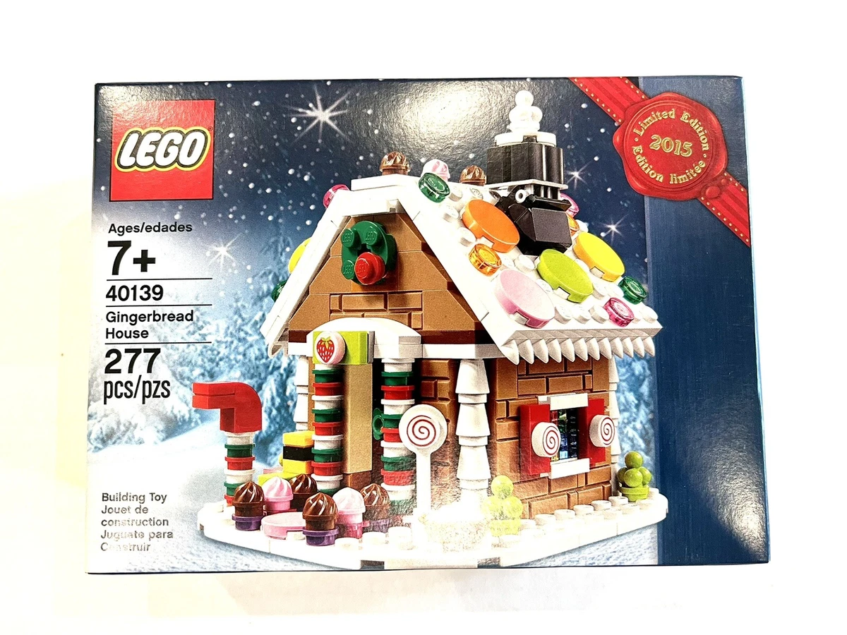 LEGO Seasonal Gingerbread House 40139 Christmas Gift Santa Rare New Retired