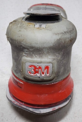 3M 28496 RANDOM ORBITAL AIR PALM SANDER 3" NON VACUUM 12,000 RPM 2.5mm ORBIT - Picture 5 of 6