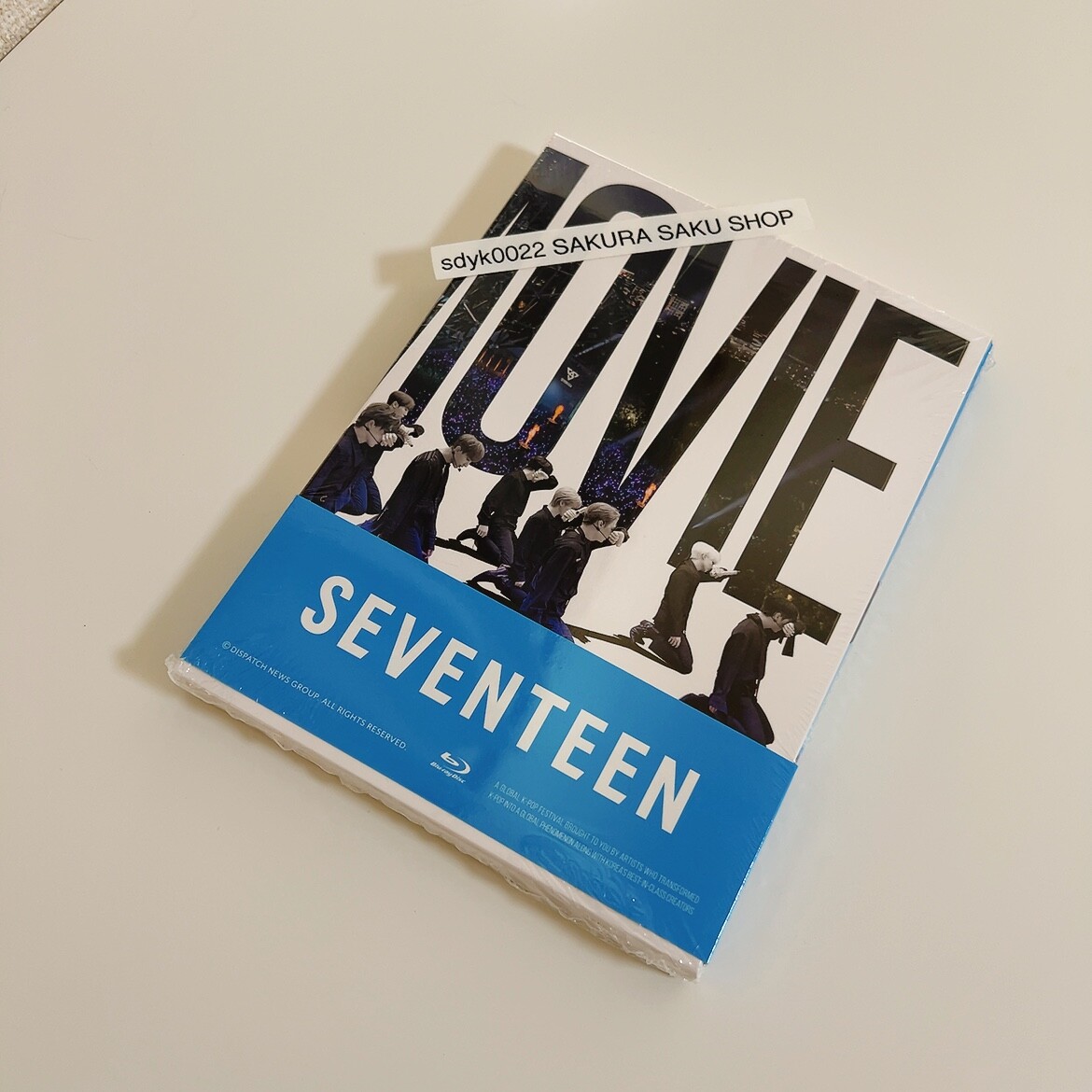 SEVENTEEN D'FESTA THE MOVIE SEVENTEEN version Blu-ray with