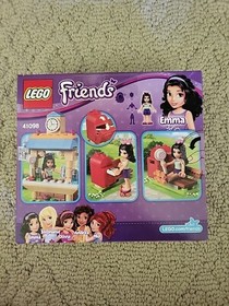 New LEGO Friends 41098 Emma's Tourist Kiosk Complete Set 2015 Retired 98 pcs NIB