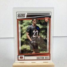2022 Score Football Base Rookies #366 Daxton Hill - Cincinnati Bengals