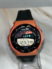 Vintage Casio SUF-100 Surfing Timer Digital Sport Watch JDM 90s Rare Color