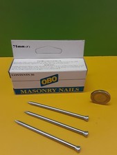 original obo 36 pk masonary nails  75 mm ( 3 ")