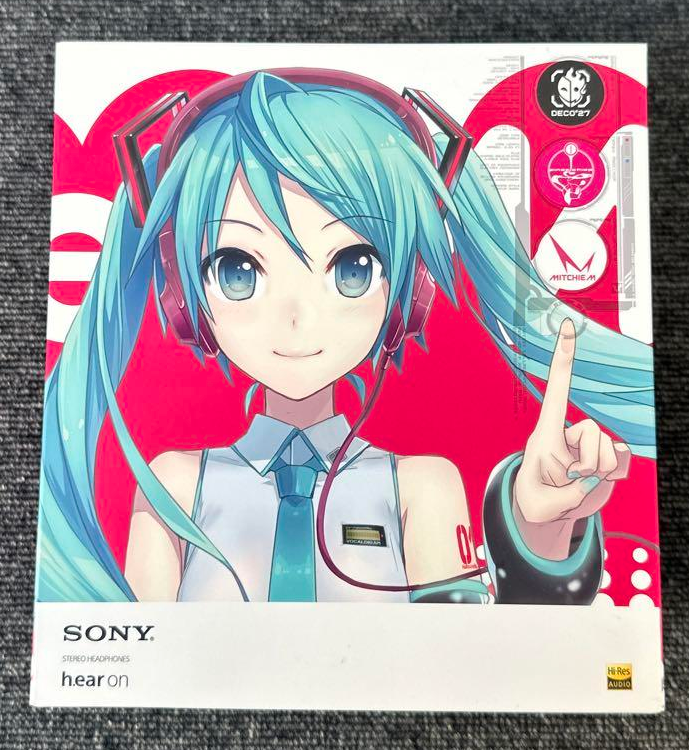 SONY Headphones MDR-100A Hatsune Miku PRODUCER Collaboration SONY Headphones MDR-100A Hatsune Miku PRODUCER Collaboration