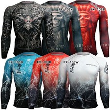 BTOPERFORM Compression shirt Base Layer Under Skin Tight Rash guard MMA Gym S-1