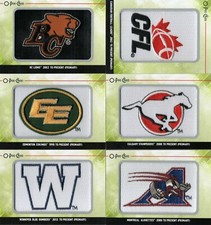 2014 UPPERDECK CFL CFL LOGO CARDS ***YOU PICK***