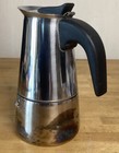 Cafetière Inox Moka Italienne 17 Cm De Haut Diamètre 9 Cm