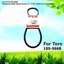 For a Toro 105-5668 Commercial Walk Behind Mowers ½” X 38” V-Belt Pix P-1055668