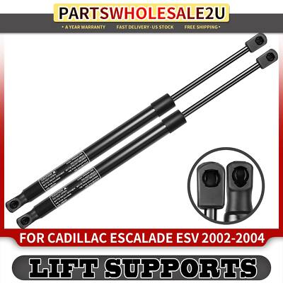 2x Rear Trunk Tailgate Lift Supports Struts for Cadillac Escalade 2002 2003 2004