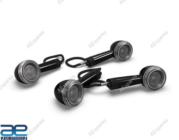 Schwarz LED Blinker FüR Royal Enfield Interceptor Continental 650 1990488 ECS-image