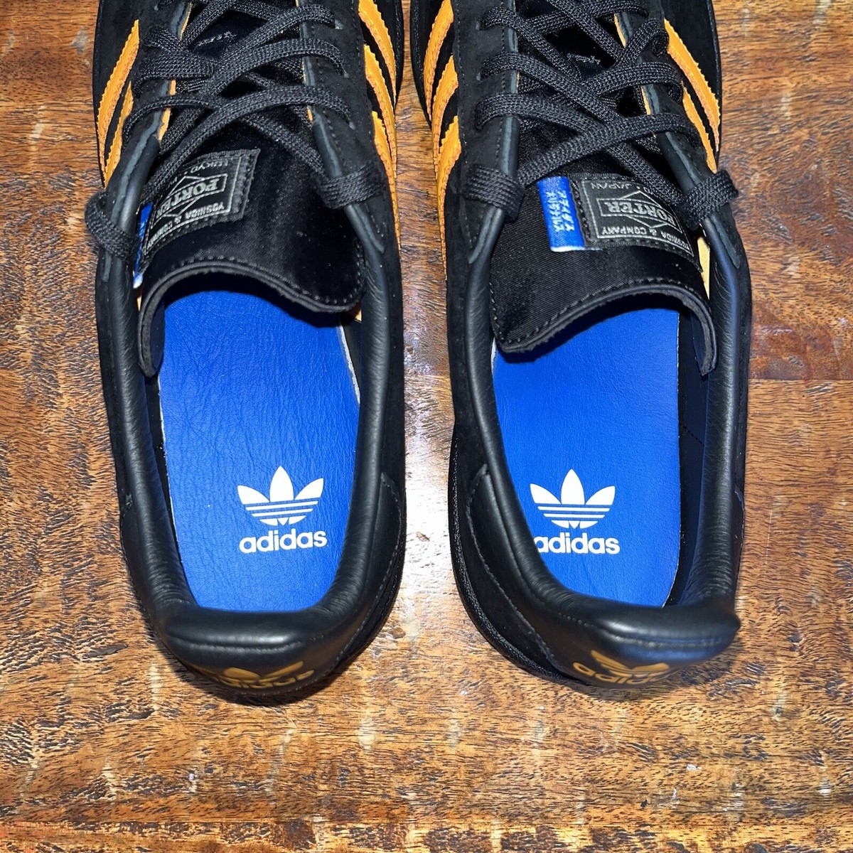 Adidas Porter x Campus Black Orange Men's 11.5 Originals Adidas Porter x Campus Black Orange Men's 11.5 Originals
