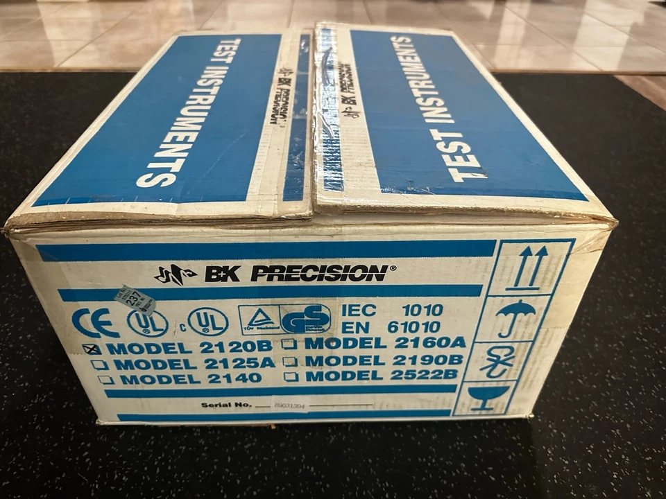 BK Precision (2120B) 20 MHz Dual Trace Analog Oscilloscope With Probes - Image 3 of 4