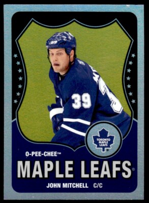 2010-11 O-Pee-Chee RETRO RAINBOW John Mitchell Toronto Maple Leafs #390