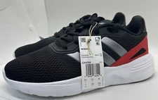 Adidas Nebzed Men's Sz 7 Lifestyle Running Shoes Atheltic Sneakers Black GX4284