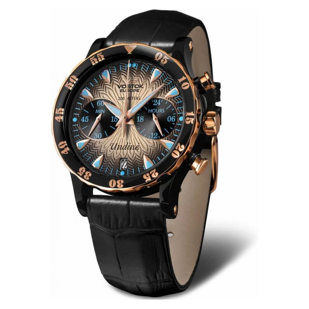 Orologio da donna Vostok Europe Lancette fluorescenti, impermeabile Nero,...