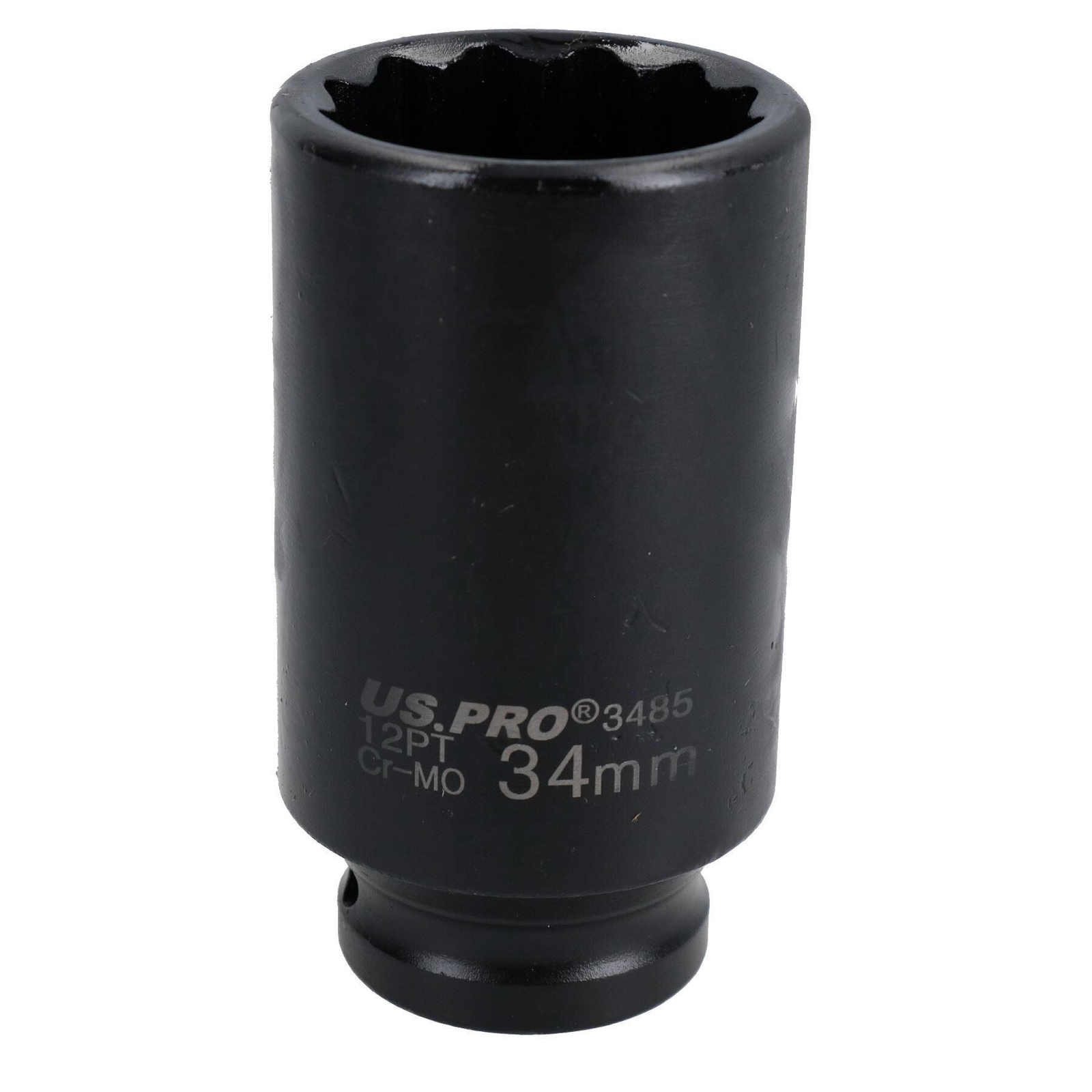 34mm Metric 1/2"" Drive Deep Rear Hub Axle Spindle Nut Socket 12 Sided Bi-Hex