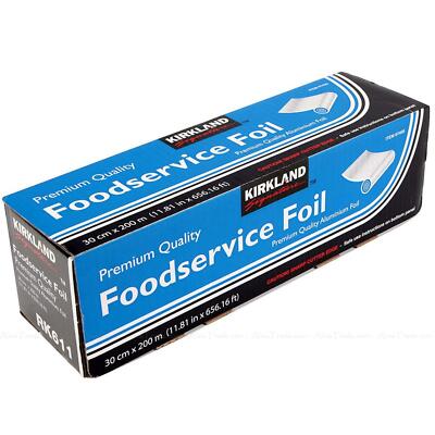 Kirkland Signature Super Qualität Heavy Duty Foodservice Aluminim Folie 30cmx200m
