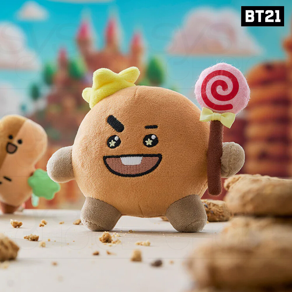 BT21 1st anniversary SHOOKYセット 防弾少年団 FC BTS BT21 Official Goods PLUSH SET SHOOKY THE KING Ver + Tracking