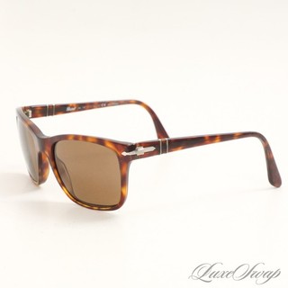 Persol Hand Made in Italy Polarized Tortoise 3135S Dagger Inset Sunglasses NR
