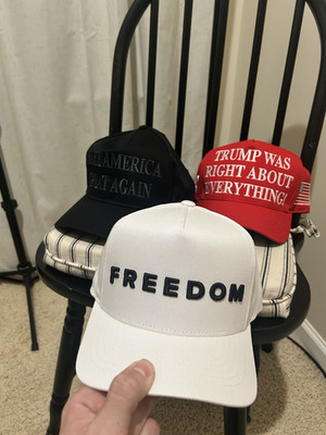 Official MAGA hats. Cali-Fame Headwear is the brand. Free and Fast Shipping. 