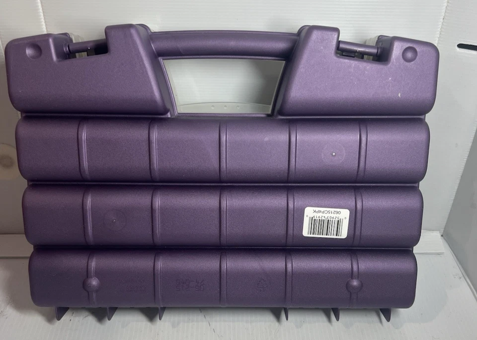 Akro-Mils Portable Organizer PURPLE 11-46 Compartments Model 06-215 *READ* - Image 2 of 4