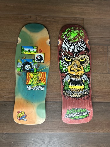 Santa Cruz Deck WINKOWSKI Cruz Missile Shape Skateboard x2 SET Classic KOSTENLOSER VERSAND