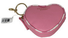 Bath & Body Works Rosa Corazón Guinga Bolsa Monedas Bolsa Llavero Nuevo Día de San Valentín