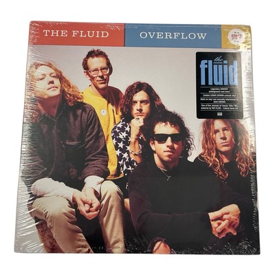 The Fluid   Overflow LP Orange Vinyl 2024 Remastered Ltd Sub Pop Grunge Garage