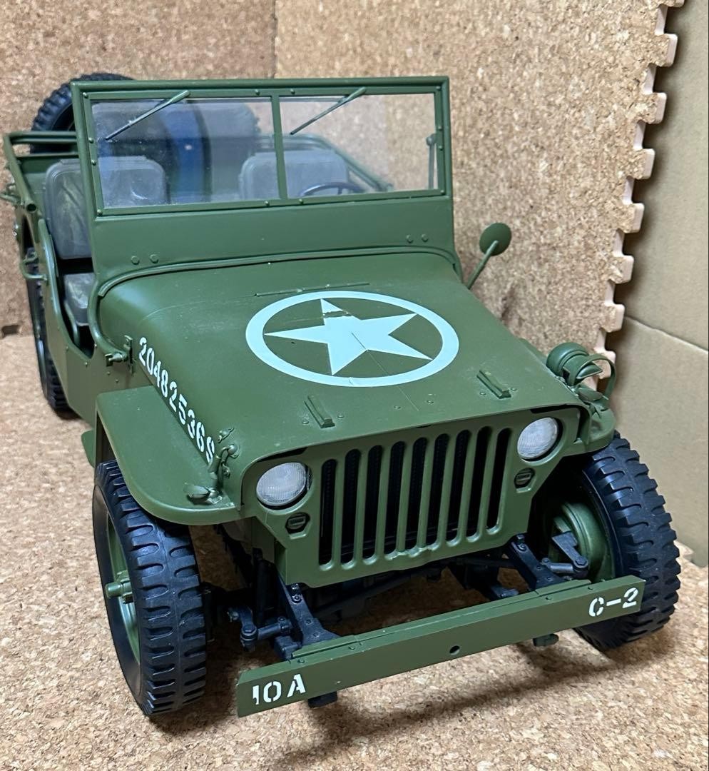 Dragon Models 1/6 scale Jeep Willys MB military vehicle (junk item