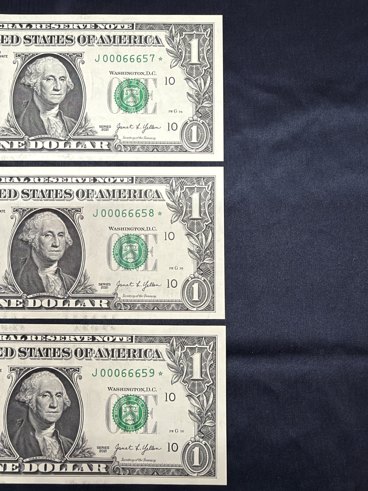 4-Consecutive Run leading to a Gem 65 PPQ Binary Rare Star Note | eBay