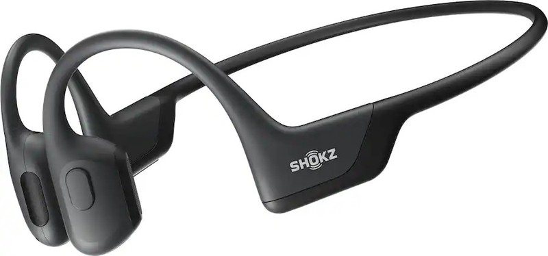 Shokz OpenRun Pro Wireless Bluetooth Bone Conduction Open-Ear Headphones - Black