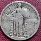 1924 S Standing Liberty Quarter 25c VF Full Date #101765