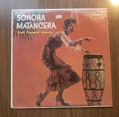 Sonora Matancera Canta: Bienvenido Granda Vinyl LP Record Ansonia 1973 VG+ DNAP