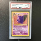 Gengar 20/62 Fossil Rare Unlimited PSA 10 GEM MT Regular 1999 English