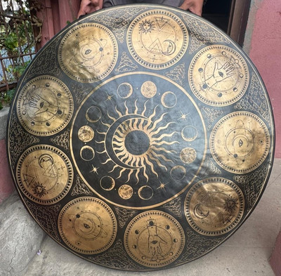 50 CM Chau Gong-Deep Relaxing Sound Vibration Gong-Sound Bath Sound Therapy Gong