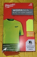 Milwaukee Workskin Lightweight Performance Shirt - Short Sleeve - Hi Vis XL