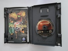Metroid Prime (Nintendo GameCube, 2004) Manual + Case And Tested!
