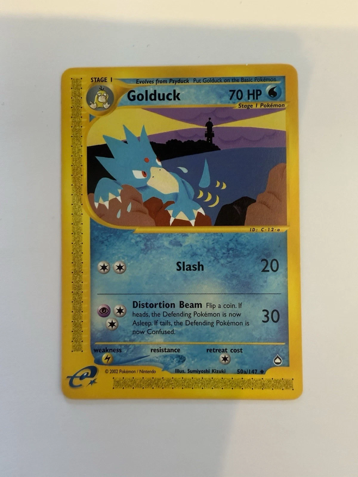 Pokémon TCG Golduck Aquapolis 50a/147 Regular Uncommon NM