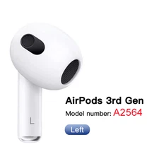 Original Apple AirPods 3RD GENERATION - LEFT SIDE ONLY A2564 - Replacement -