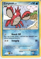 Pokemon Corphish 89/146 Legends Awakened DP Common Card LP/NM 2008