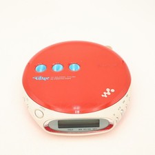 Sony Psyc CD Walkman D-EJ360 Red Portable CD Player G-Protection Y2K WORKING