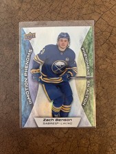 2024-25 UD Tim Hortons Inmotion Phenoms Insert #MP-6 Zach Benson Buffalo Sabres 