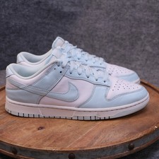 Nike Dunk Low Retro White Glacier Blue Shoes Men's Size 9.5 US DV0833-104